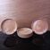 6 dessert plates in stoneware