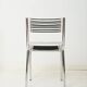 Pair of chrome chairs "Sandow" (1 of 3), René Herbst, 1980s