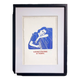 Linogravure Noémie Mahieux signée & encadrée.