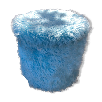 Pouf & coffre à jouets vintage