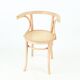 Vintage Bistro Chair in Pink, Czechoslovakia 1950s