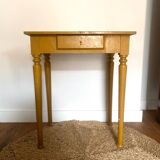 Old wooden side table
