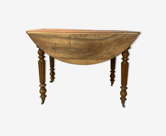 Table ronde en chêne