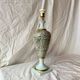 Old large porcelain lamp base - cashmere decor