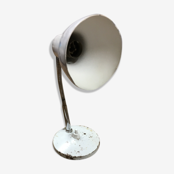 White vintage lamp