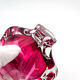 Bowl - Josef Hospodka - Sommerso Bohemian Crystal Pink