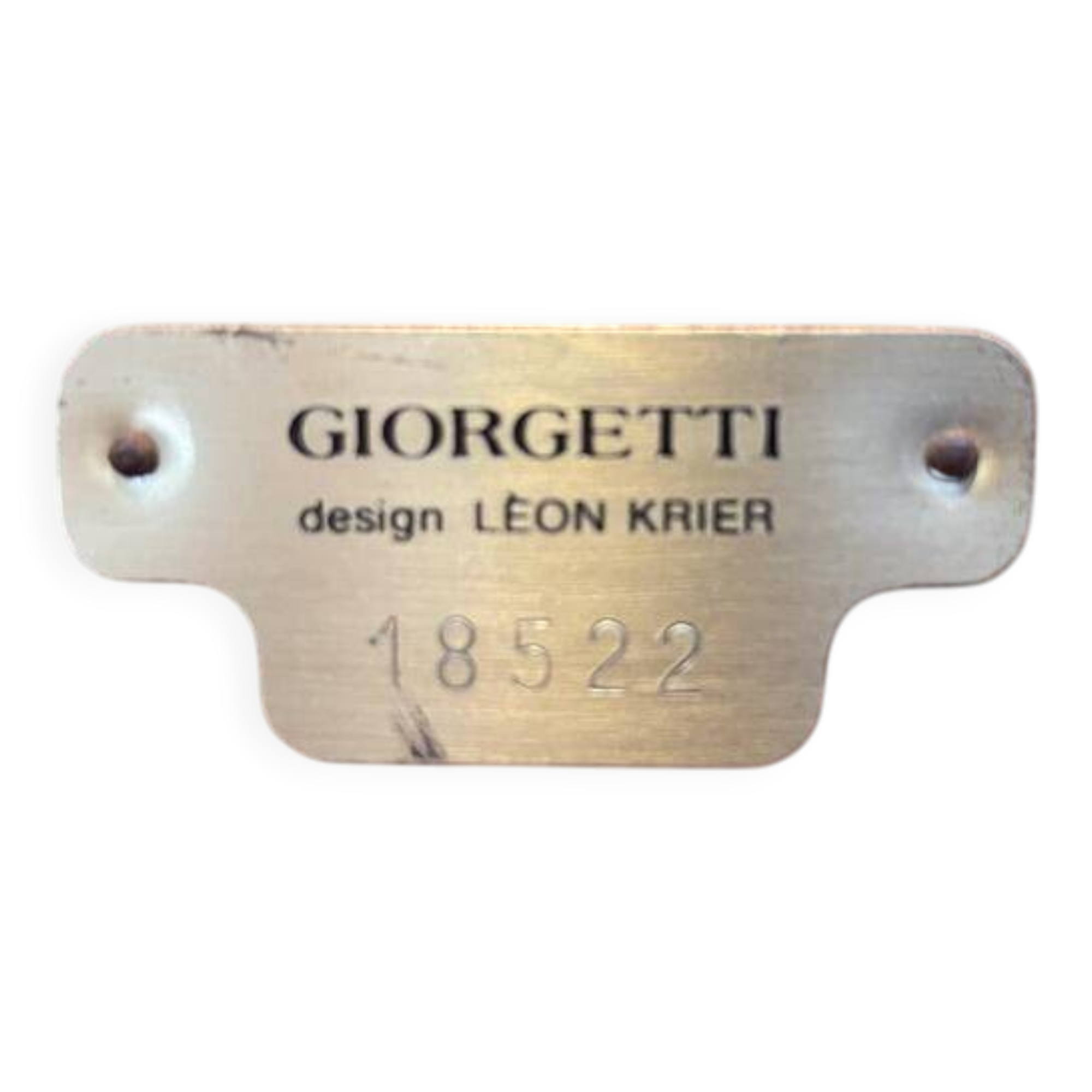 Cherry wood coffee table by léon krier for giorgetti