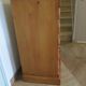 Solid wood bookcase – shabby chic style – adjustable shelves