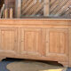 Enfilade ancienne en bois massif brut - 3 tiroirs 