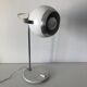 Lamp white eyeball aluminor vintage 1960 lamp