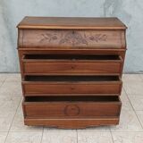 Commode Louis Philippe en noyer