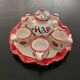 1 miniature terracotta dollhouse tea service