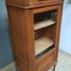 Louis XVI style oak showcase