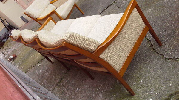 Canapé sofa scandinave Casala années 50/60