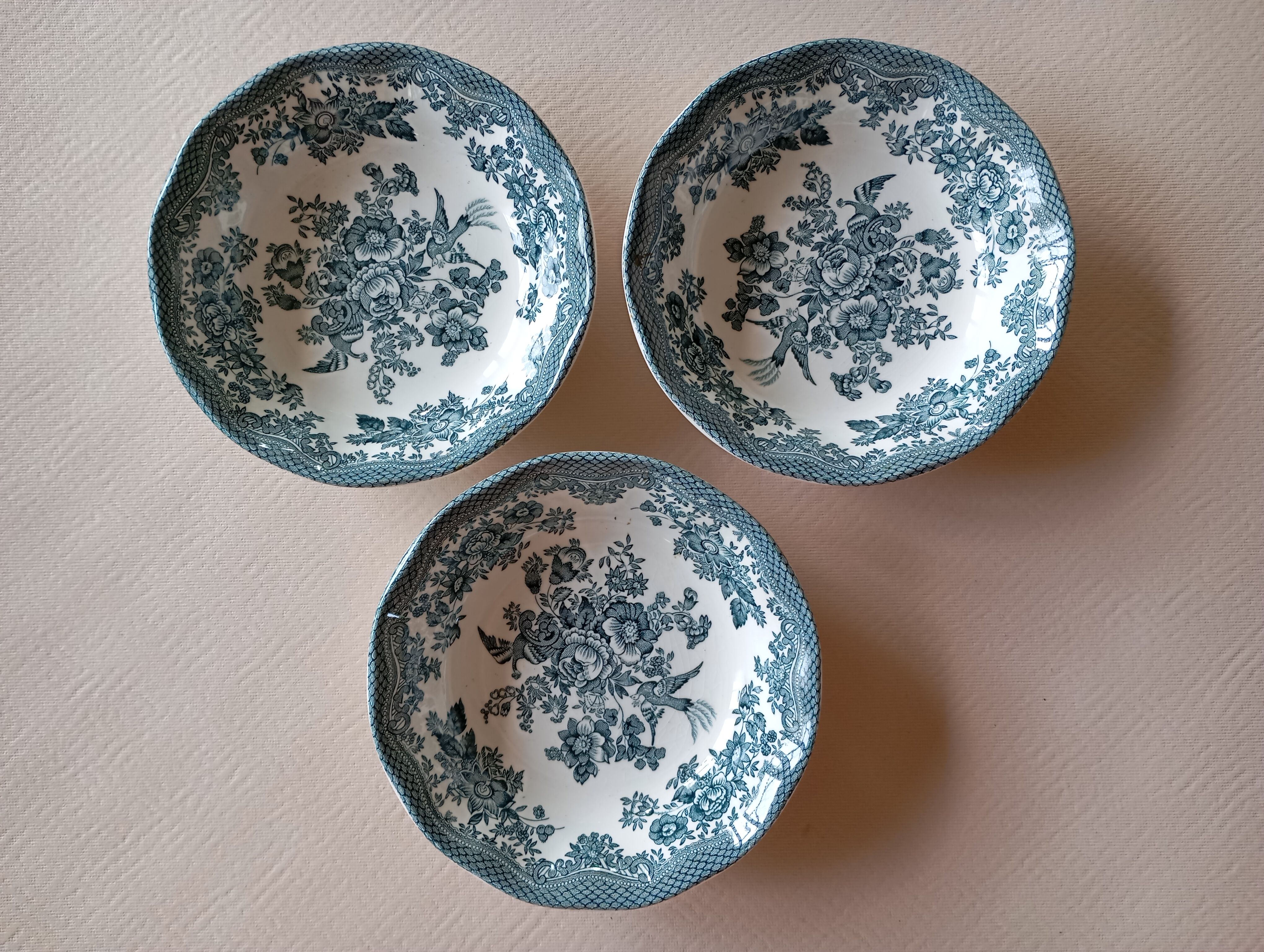 Servant 'Asiatic Pheasants' Enoch Wedgwood