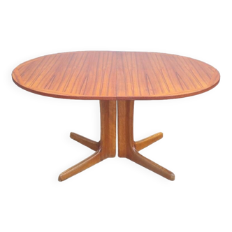 Table scandinave en teck Baumann 1960