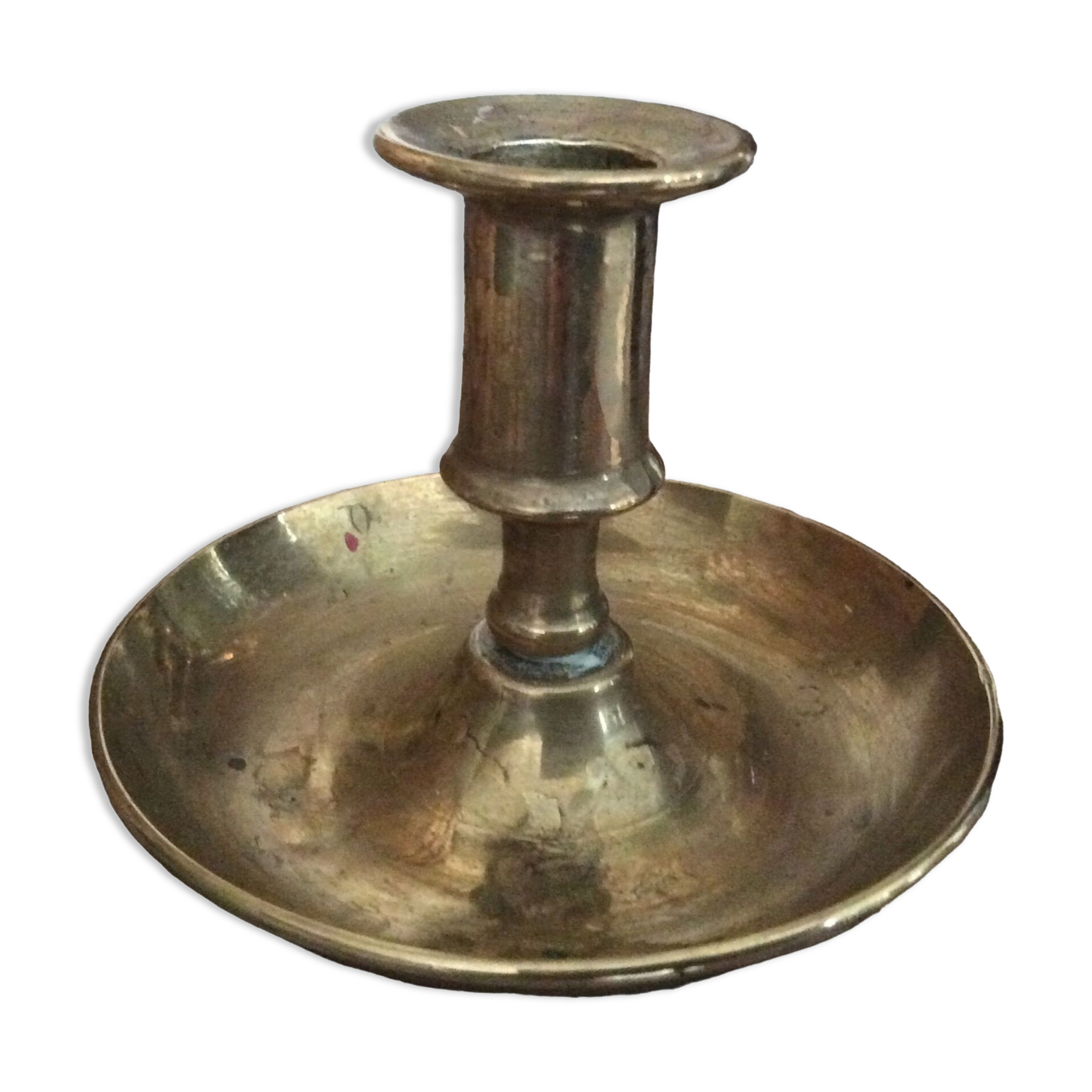 Copper candle holder