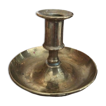 Copper candle holder
