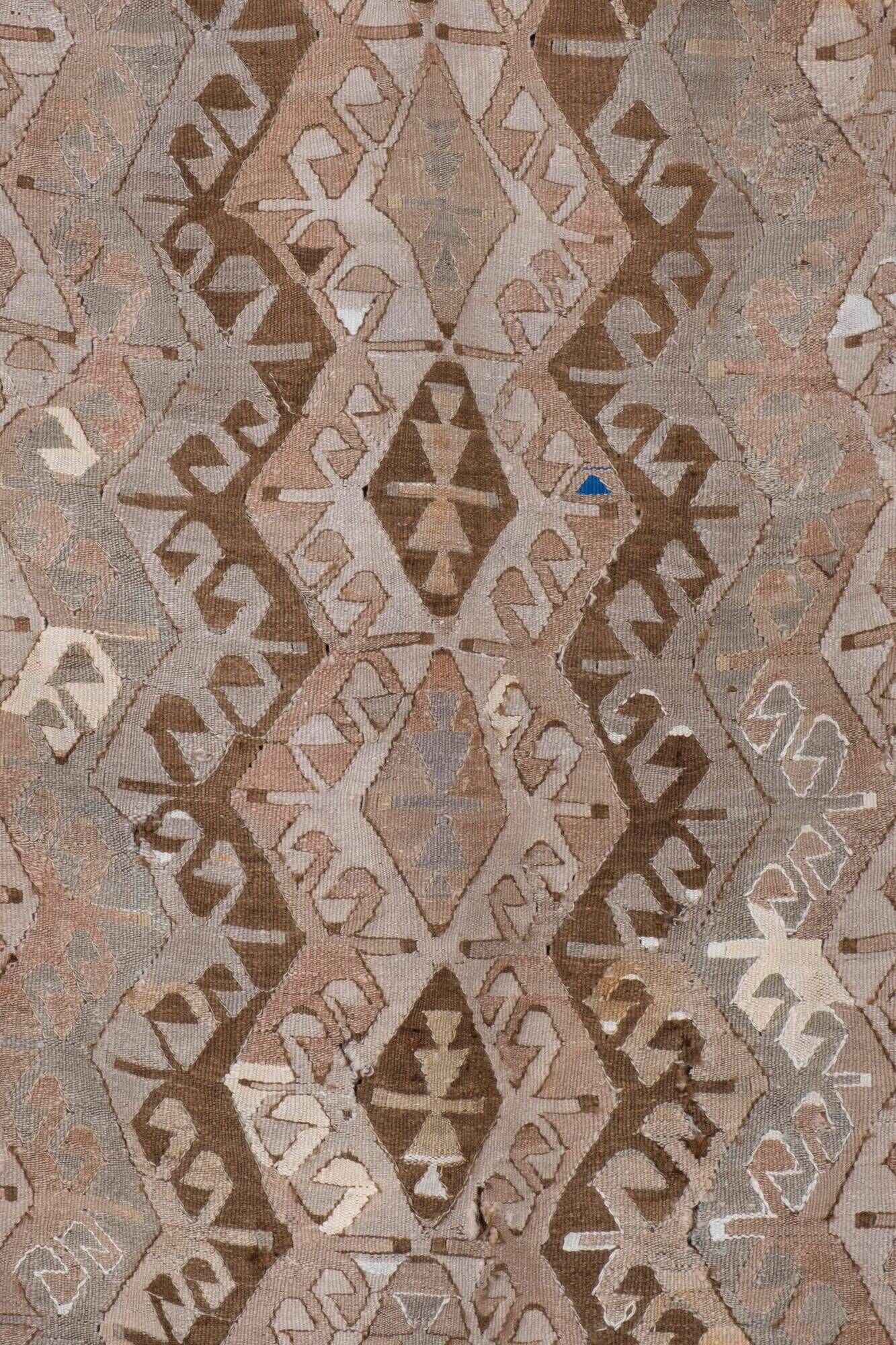 Vintage Turkish hallway rug 86x215 cm