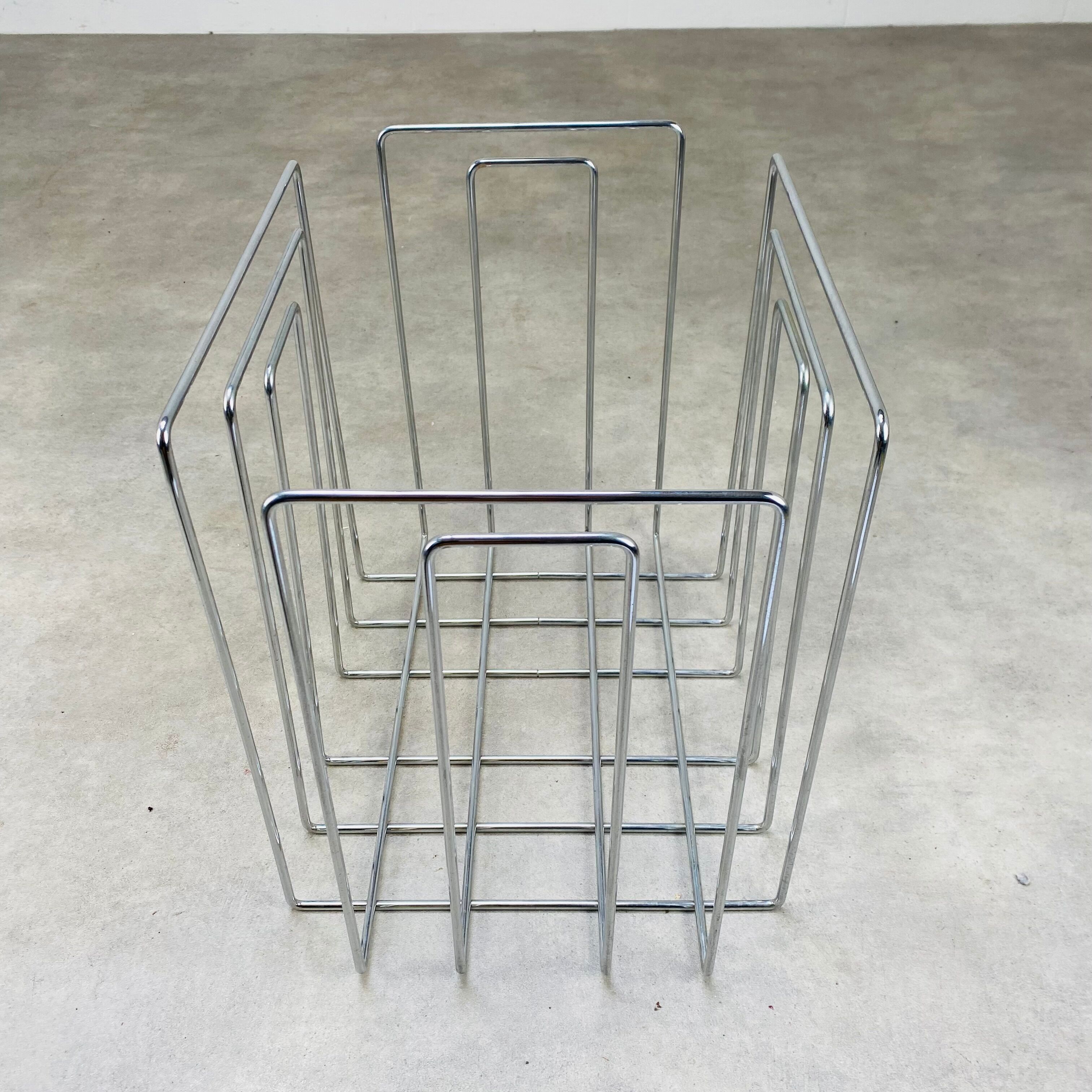 Willi Glaeser chromed metal review holder for TMP 80s