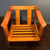 Elm and Maison Regain fabric armchair