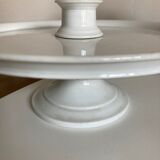 Plate mounted automatically mid-19th dish stand on white earthenware