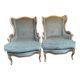 Pair of Louis XV style armchairs