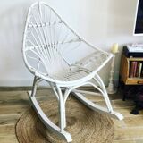 Rattan rocking chair