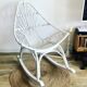 Rattan rocking chair