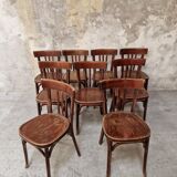 9 Baumann bistro chairs