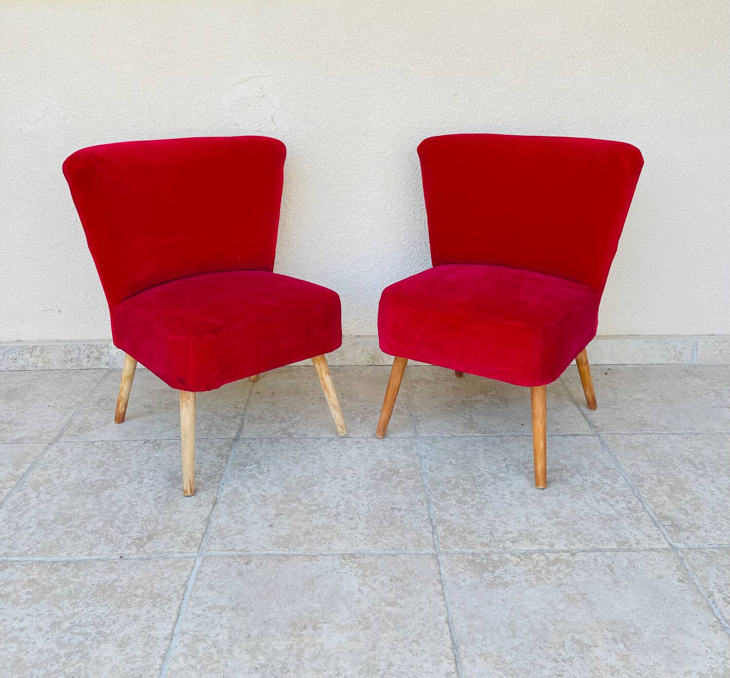 2 vintage armchairs from the 1960s