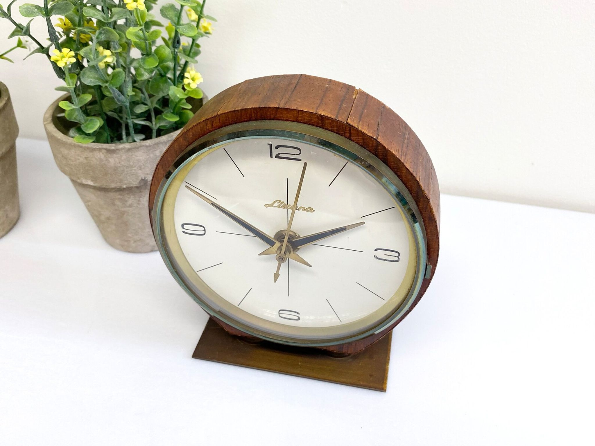 Horloge de table électrique vintage