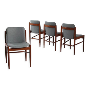 4 chaises scandinaves