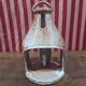 Vintage stoneware photophore to hang or install