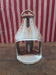 Vintage stoneware photophore to hang or install