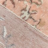 5x8 Peah Pink & Brown Floral Pattern Vintage Rug, 166x258Cm