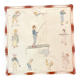Dessous de plat faïence Sarreguemines décor aux enfants Richard