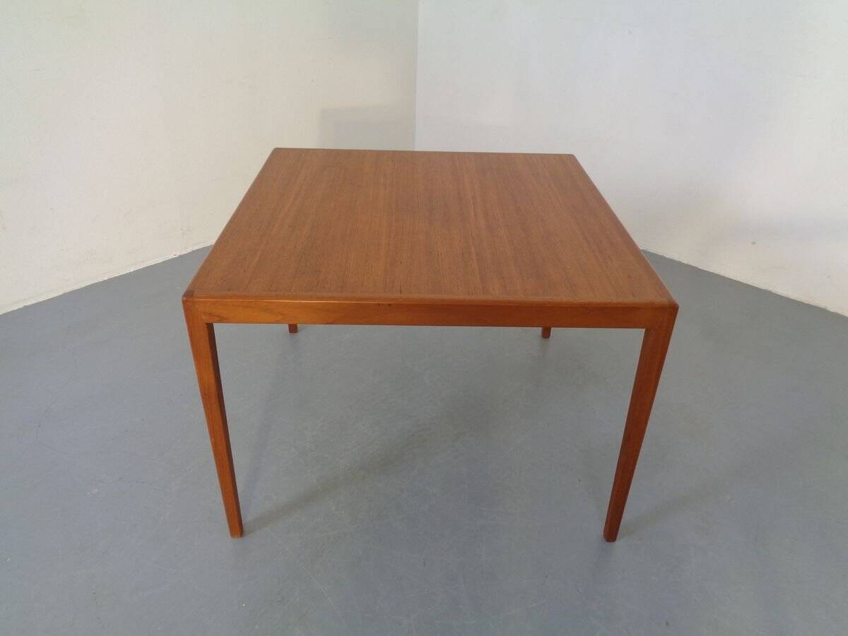 Danish Teak Coffee Table by Severin Hansen for Haslev Møbelsnedkeri, 1960s