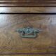Flamed Mahogany Commode from the Louis Philippe period