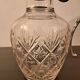 Gallia Christofle crystal and silver-plated metal jug