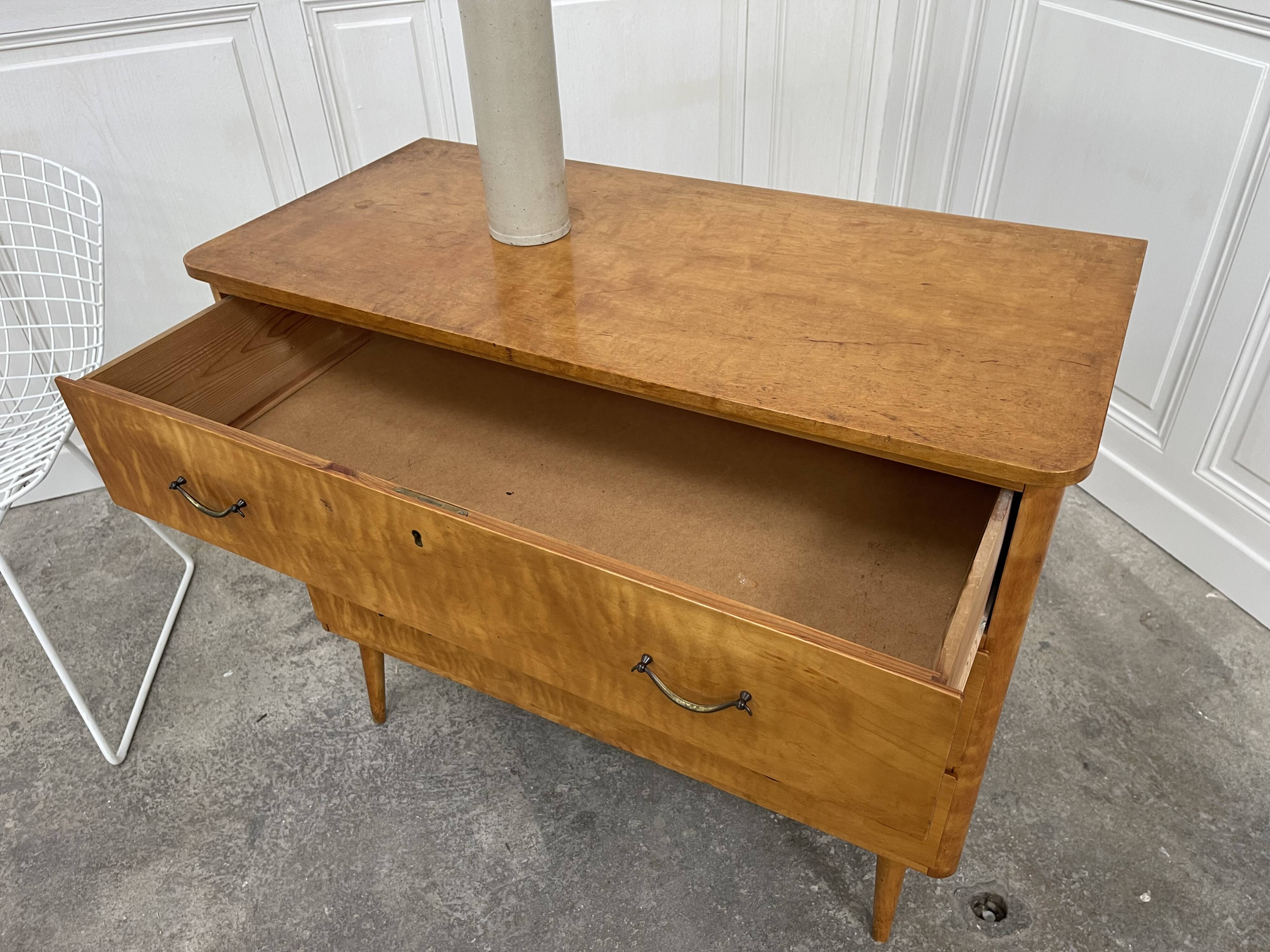 Small vintage Scandinavian chest of drawers
