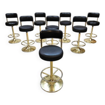 Tabourets de bar vintage suédois Borje Johanson