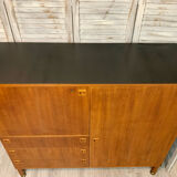 Buffet en teck André Monpoix 1960