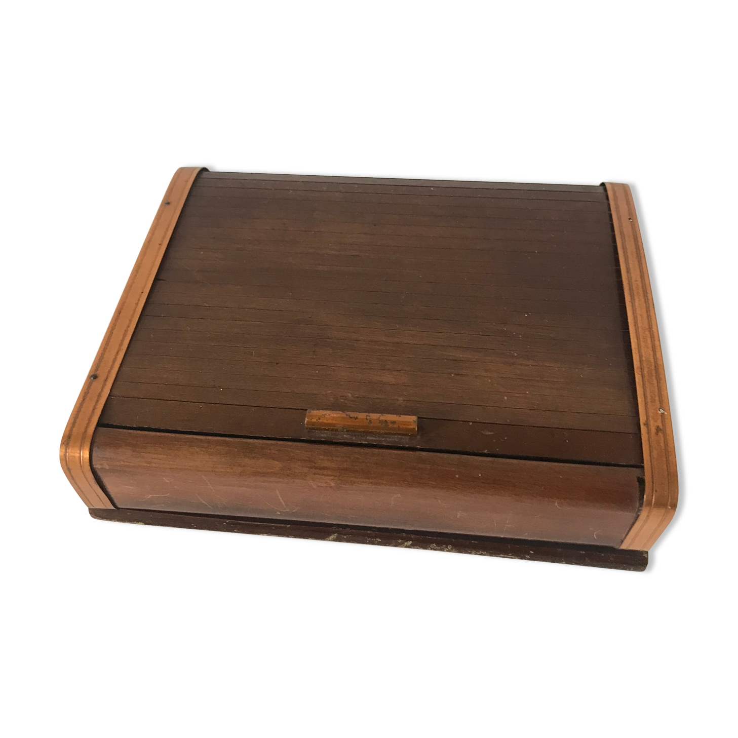 Boîte bois et cuivre