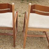 2 Scandinavian chairs