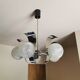 Vintage Space Age chandelier 5 lights