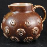 German ceramic pitcher pitcher from R.merkelbach Grenzhausen by Carl Mehlem