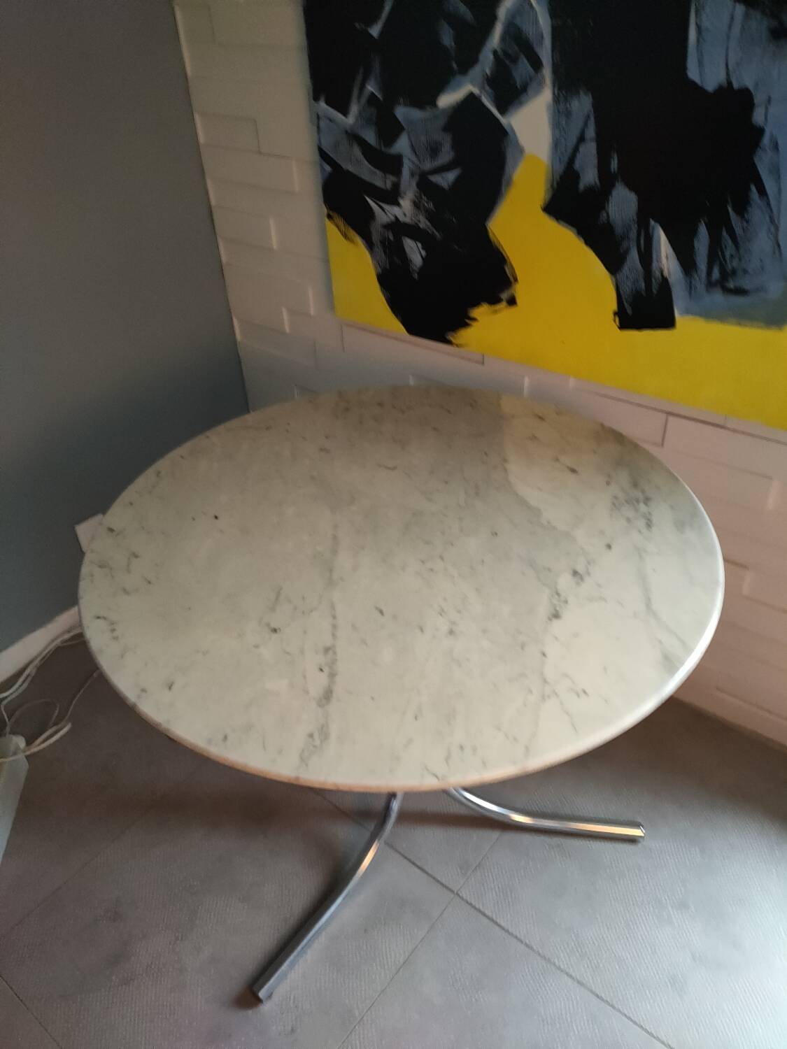 Marble table
