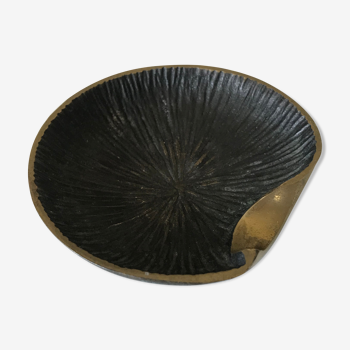 Vintage bronze ashtray 60s