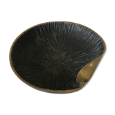 Cendrier en bronze vintage annees 60